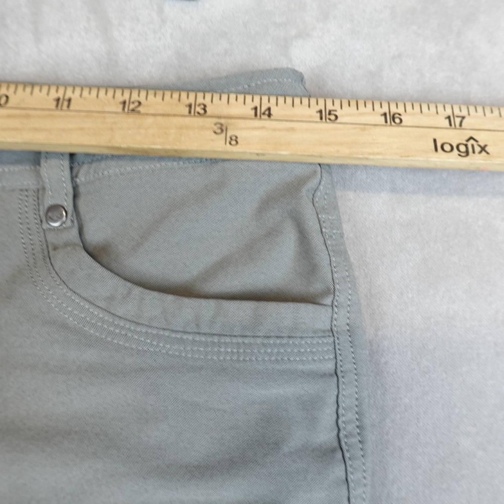 Kuhl Pants Womens Size 4 Trekr Kapri Capri Hiking Travel Performance Gray - Picture 4 of 9